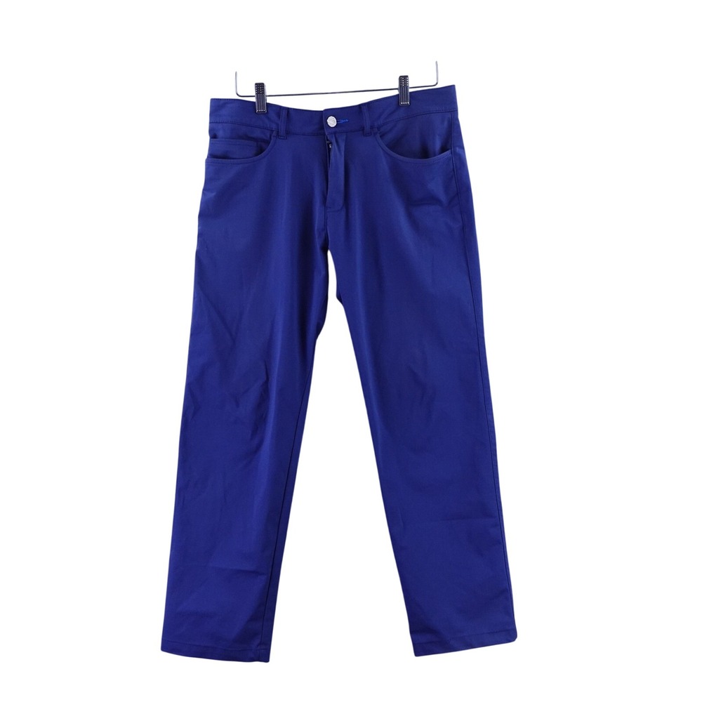Twillory Air Performance Pants Mens 33x30 Royal Blue Tailored Fit Technical